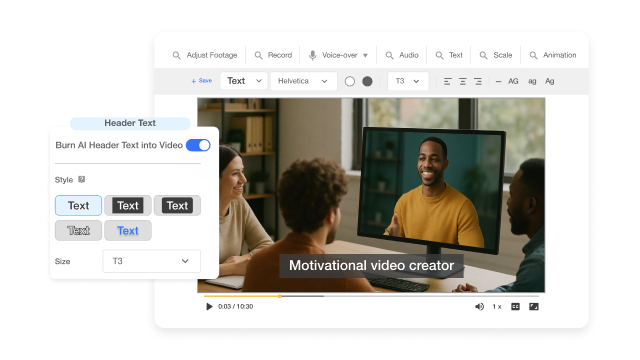 Motivational Video Creator